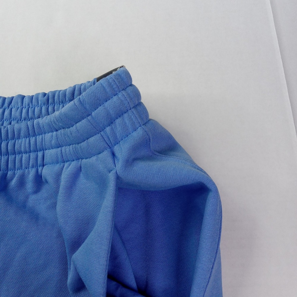 Adidas All SZN Sweatpants Women's Size L Large Blue Loose Fit Tapered Leg JV7308 - Picture 6 of 11